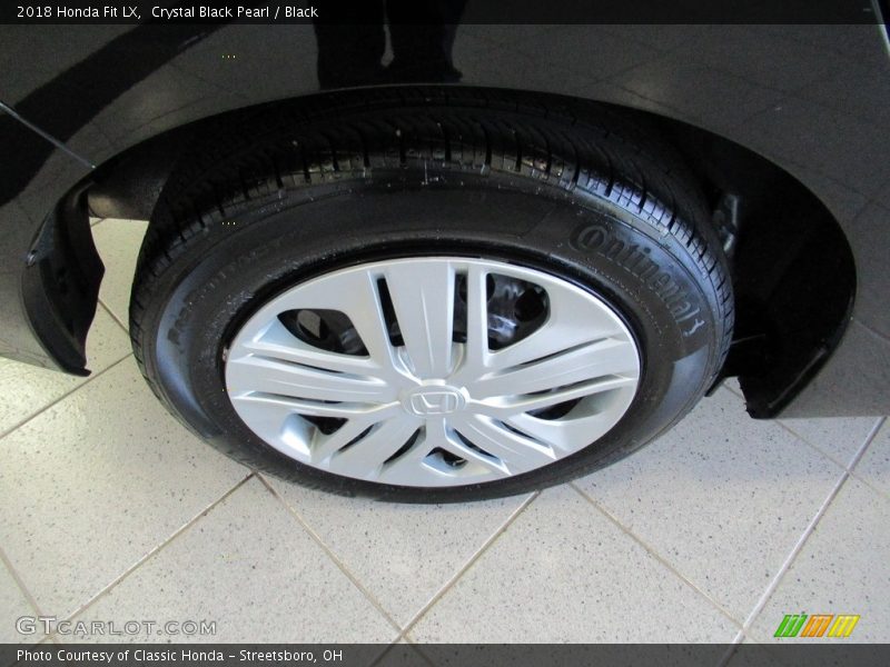 Crystal Black Pearl / Black 2018 Honda Fit LX