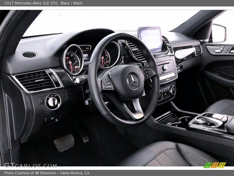 Black / Black 2017 Mercedes-Benz GLE 350