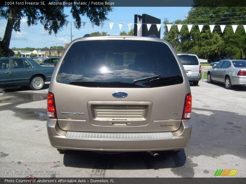 Arizona Beige Metallic / Pebble Beige 2004 Ford Freestar SE