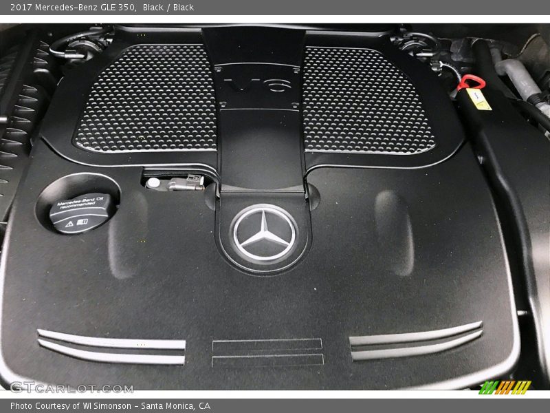 Black / Black 2017 Mercedes-Benz GLE 350