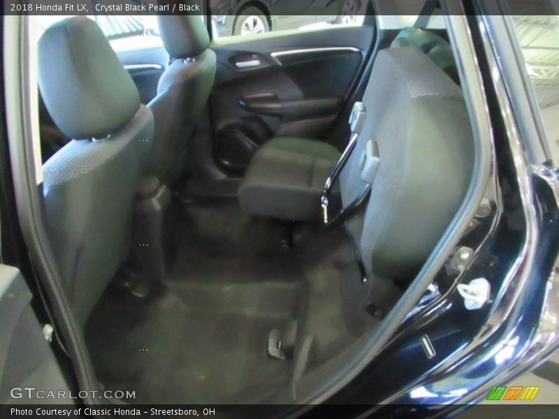Crystal Black Pearl / Black 2018 Honda Fit LX