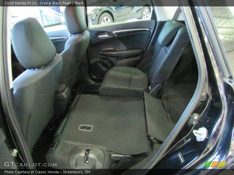 Crystal Black Pearl / Black 2018 Honda Fit LX