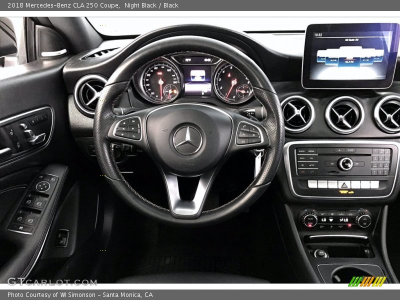 Night Black / Black 2018 Mercedes-Benz CLA 250 Coupe