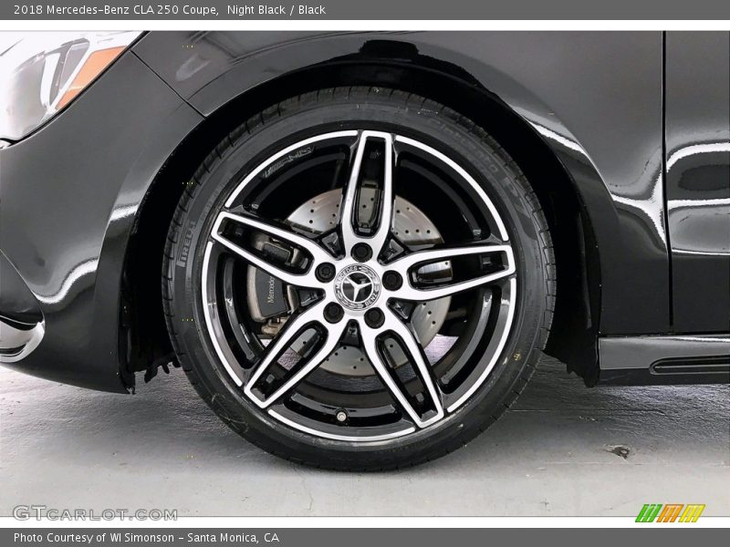Night Black / Black 2018 Mercedes-Benz CLA 250 Coupe