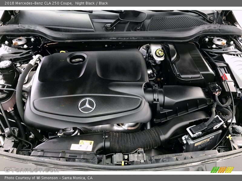 Night Black / Black 2018 Mercedes-Benz CLA 250 Coupe