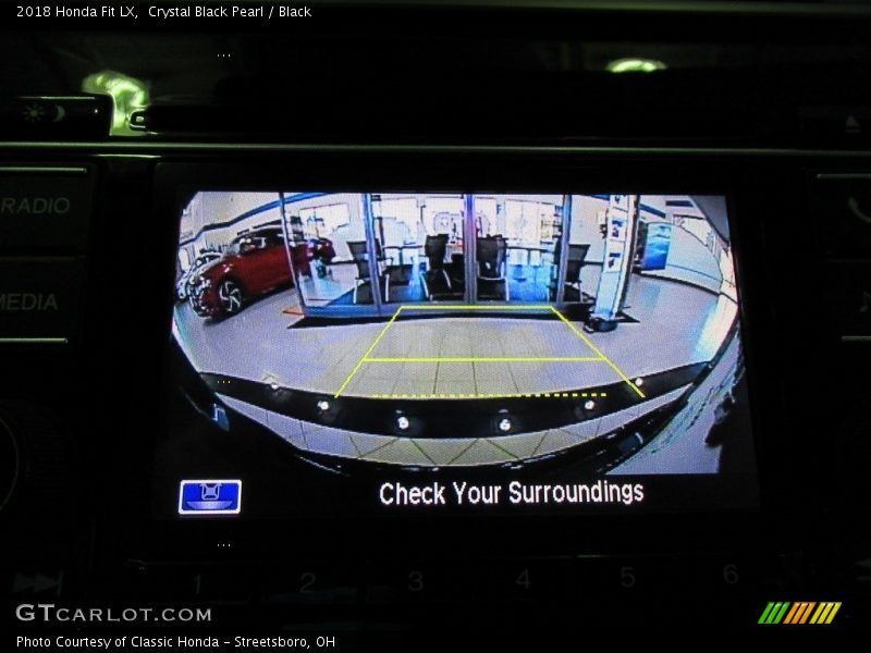 Crystal Black Pearl / Black 2018 Honda Fit LX
