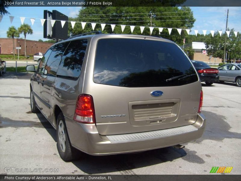 Arizona Beige Metallic / Pebble Beige 2004 Ford Freestar SE