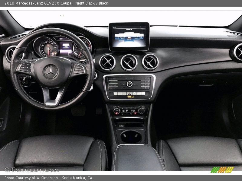 Night Black / Black 2018 Mercedes-Benz CLA 250 Coupe