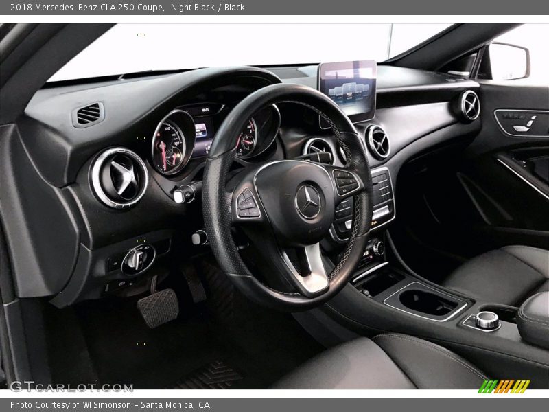 Night Black / Black 2018 Mercedes-Benz CLA 250 Coupe