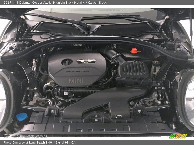 Midnight Black Metallic / Carbon Black 2017 Mini Clubman Cooper ALL4