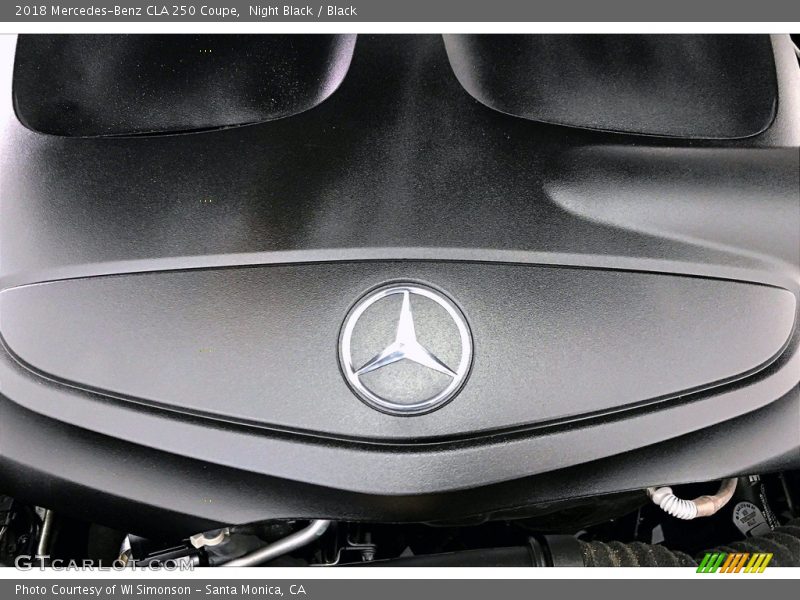 Night Black / Black 2018 Mercedes-Benz CLA 250 Coupe