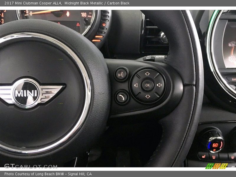Midnight Black Metallic / Carbon Black 2017 Mini Clubman Cooper ALL4