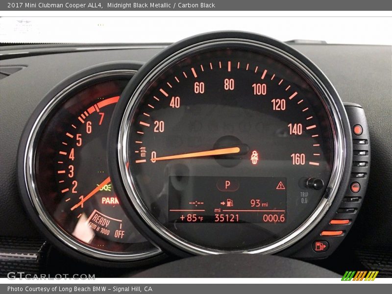 Midnight Black Metallic / Carbon Black 2017 Mini Clubman Cooper ALL4