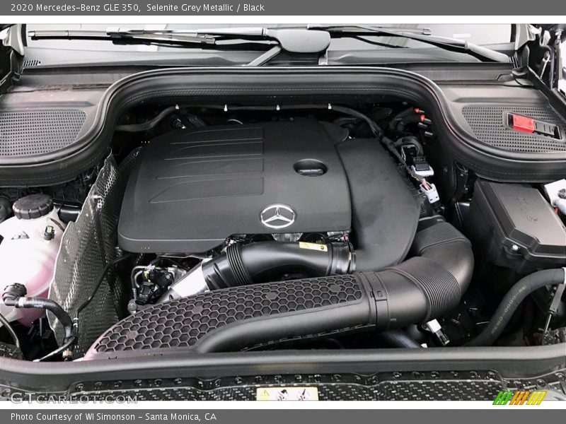 Selenite Grey Metallic / Black 2020 Mercedes-Benz GLE 350