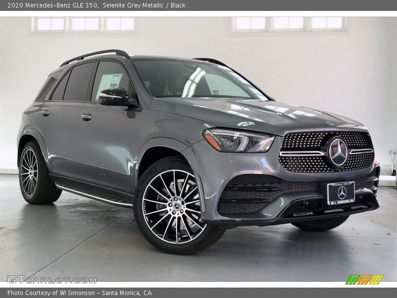 Selenite Grey Metallic / Black 2020 Mercedes-Benz GLE 350