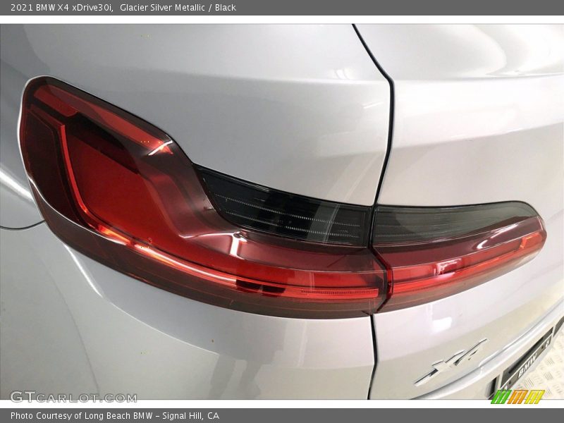 Glacier Silver Metallic / Black 2021 BMW X4 xDrive30i