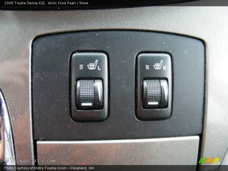 Arctic Frost Pearl / Stone 2008 Toyota Sienna XLE