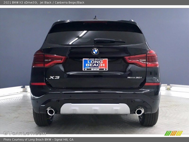 Jet Black / Canberra Beige/Black 2021 BMW X3 sDrive30i