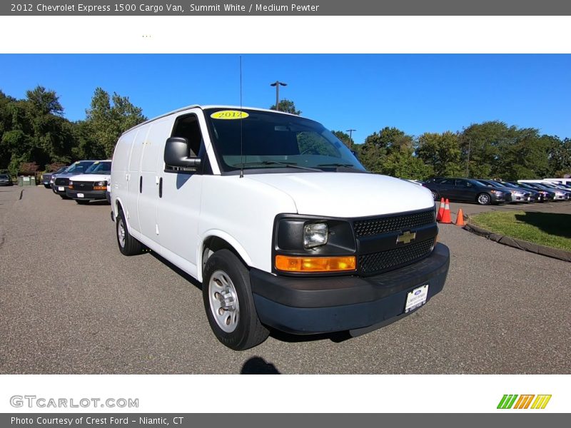 Summit White / Medium Pewter 2012 Chevrolet Express 1500 Cargo Van