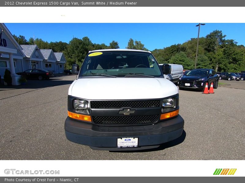 Summit White / Medium Pewter 2012 Chevrolet Express 1500 Cargo Van