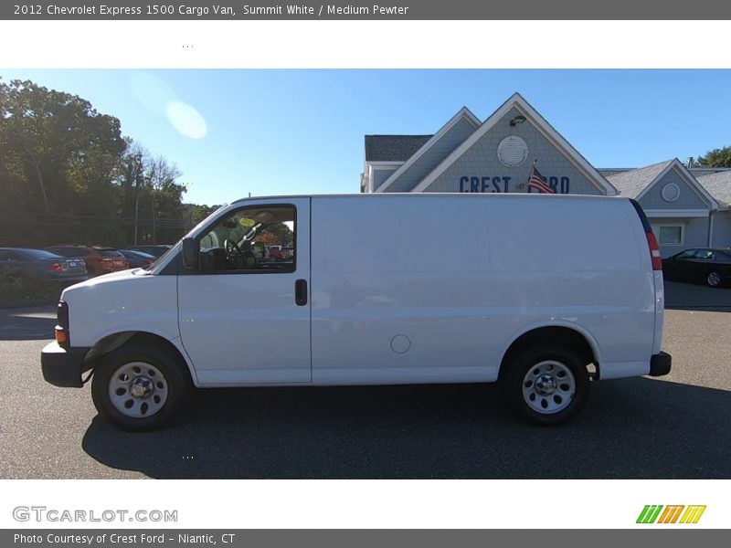 Summit White / Medium Pewter 2012 Chevrolet Express 1500 Cargo Van