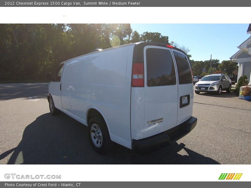 Summit White / Medium Pewter 2012 Chevrolet Express 1500 Cargo Van