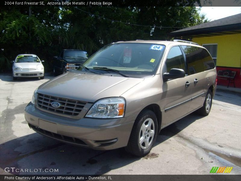 Arizona Beige Metallic / Pebble Beige 2004 Ford Freestar SE