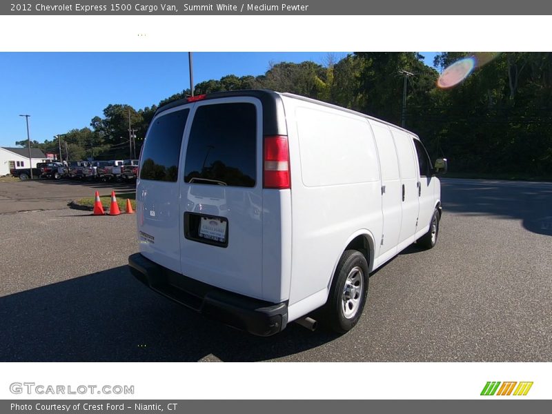 Summit White / Medium Pewter 2012 Chevrolet Express 1500 Cargo Van