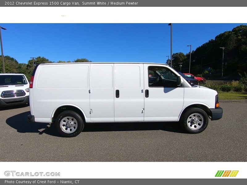 Summit White / Medium Pewter 2012 Chevrolet Express 1500 Cargo Van