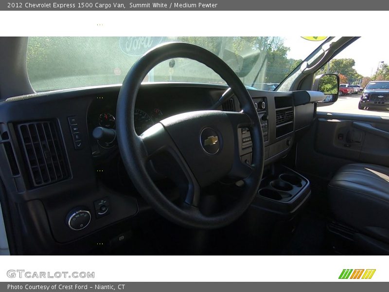 Summit White / Medium Pewter 2012 Chevrolet Express 1500 Cargo Van