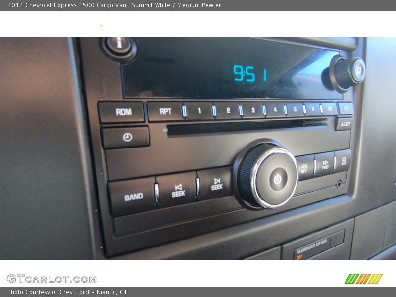 Summit White / Medium Pewter 2012 Chevrolet Express 1500 Cargo Van
