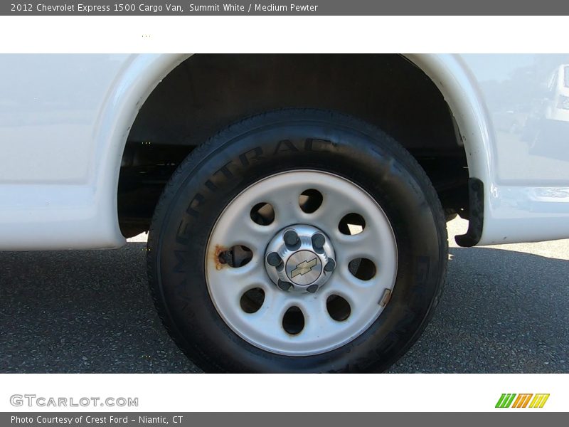 Summit White / Medium Pewter 2012 Chevrolet Express 1500 Cargo Van