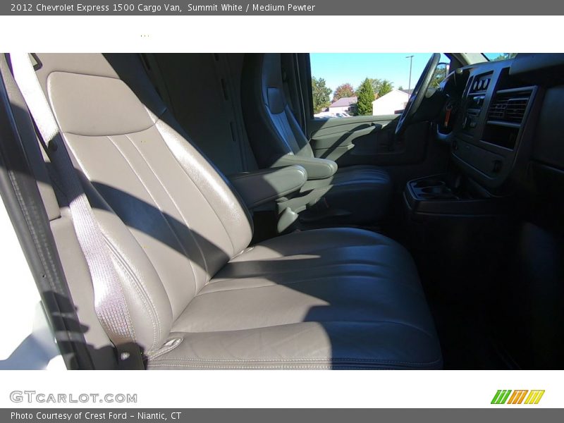 Summit White / Medium Pewter 2012 Chevrolet Express 1500 Cargo Van