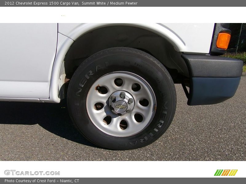 Summit White / Medium Pewter 2012 Chevrolet Express 1500 Cargo Van