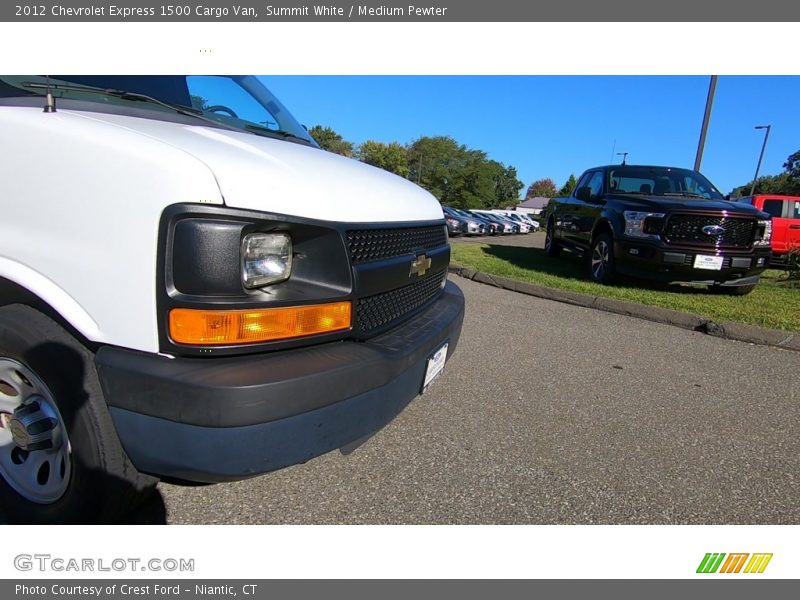 Summit White / Medium Pewter 2012 Chevrolet Express 1500 Cargo Van