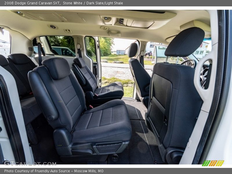 Stone White / Dark Slate/Light Shale 2008 Dodge Grand Caravan SXT