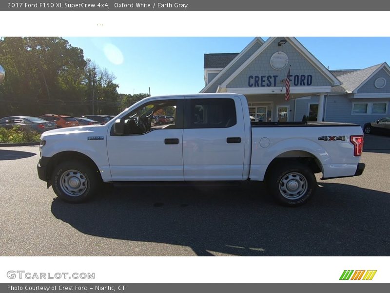 Oxford White / Earth Gray 2017 Ford F150 XL SuperCrew 4x4