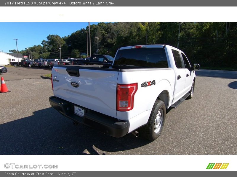 Oxford White / Earth Gray 2017 Ford F150 XL SuperCrew 4x4