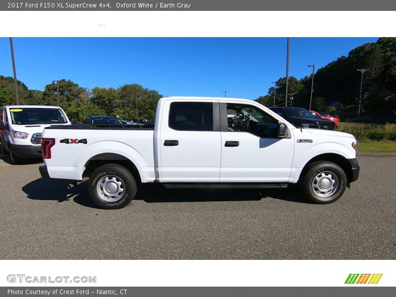 Oxford White / Earth Gray 2017 Ford F150 XL SuperCrew 4x4