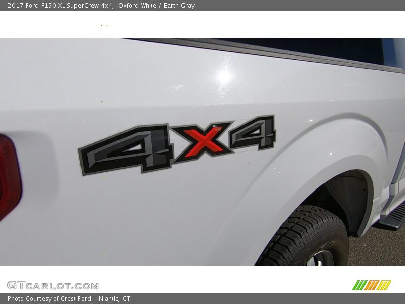 Oxford White / Earth Gray 2017 Ford F150 XL SuperCrew 4x4