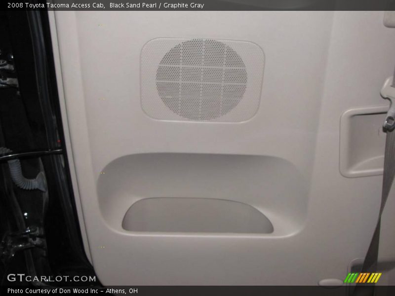 Black Sand Pearl / Graphite Gray 2008 Toyota Tacoma Access Cab