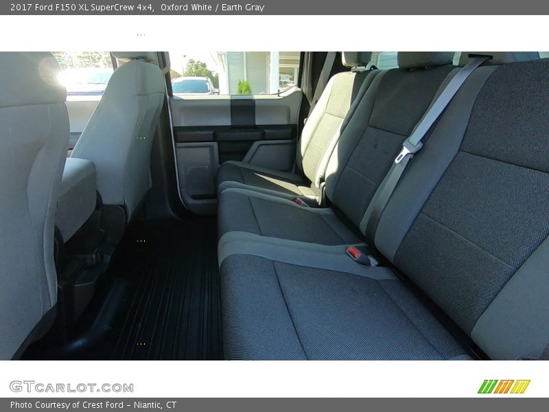 Oxford White / Earth Gray 2017 Ford F150 XL SuperCrew 4x4