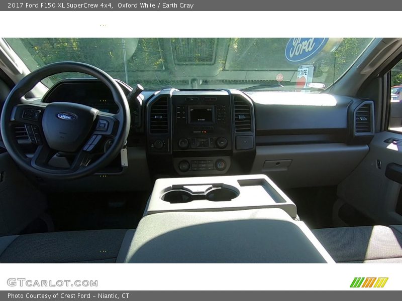 Oxford White / Earth Gray 2017 Ford F150 XL SuperCrew 4x4