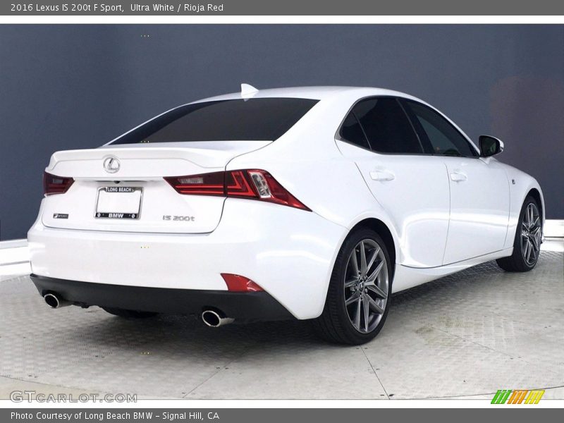  2016 IS 200t F Sport Ultra White