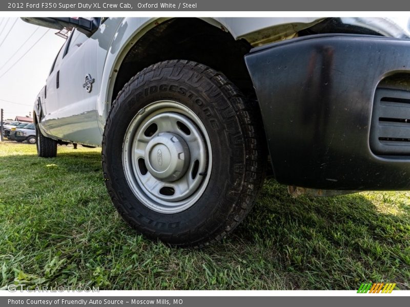 Oxford White / Steel 2012 Ford F350 Super Duty XL Crew Cab