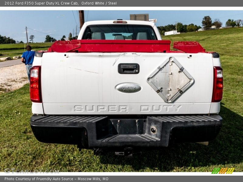 Oxford White / Steel 2012 Ford F350 Super Duty XL Crew Cab
