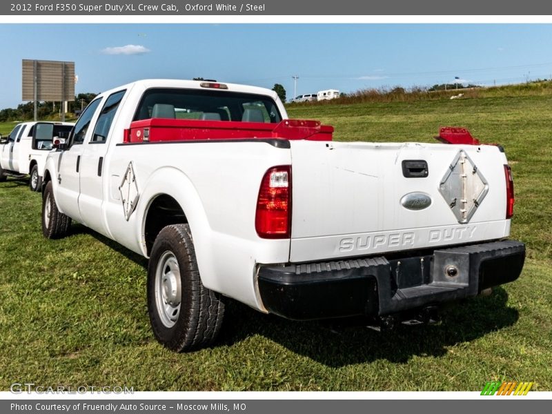 Oxford White / Steel 2012 Ford F350 Super Duty XL Crew Cab