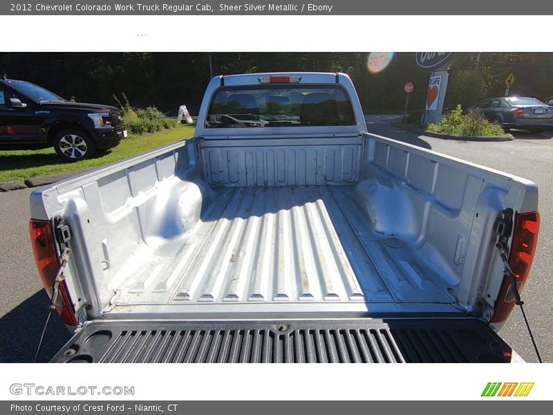 Sheer Silver Metallic / Ebony 2012 Chevrolet Colorado Work Truck Regular Cab