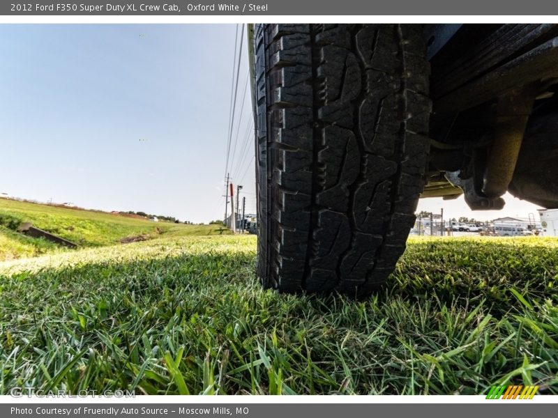 Oxford White / Steel 2012 Ford F350 Super Duty XL Crew Cab