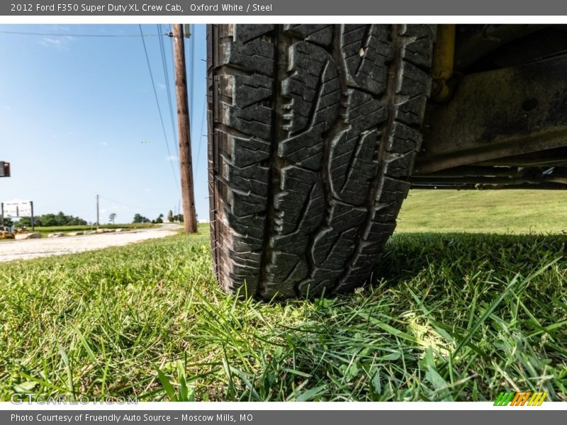 Oxford White / Steel 2012 Ford F350 Super Duty XL Crew Cab